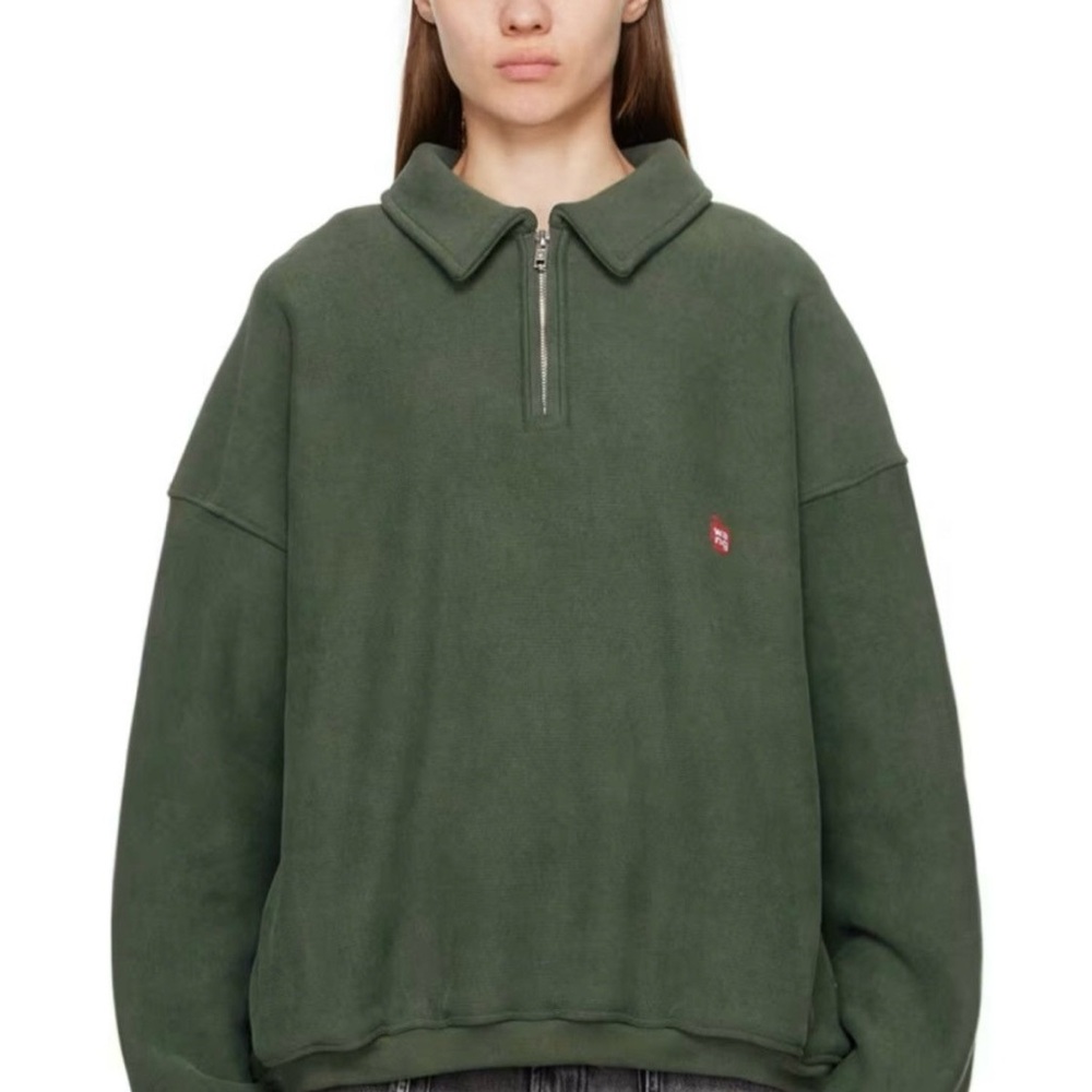 Alexander Wang Olive Green Pullover